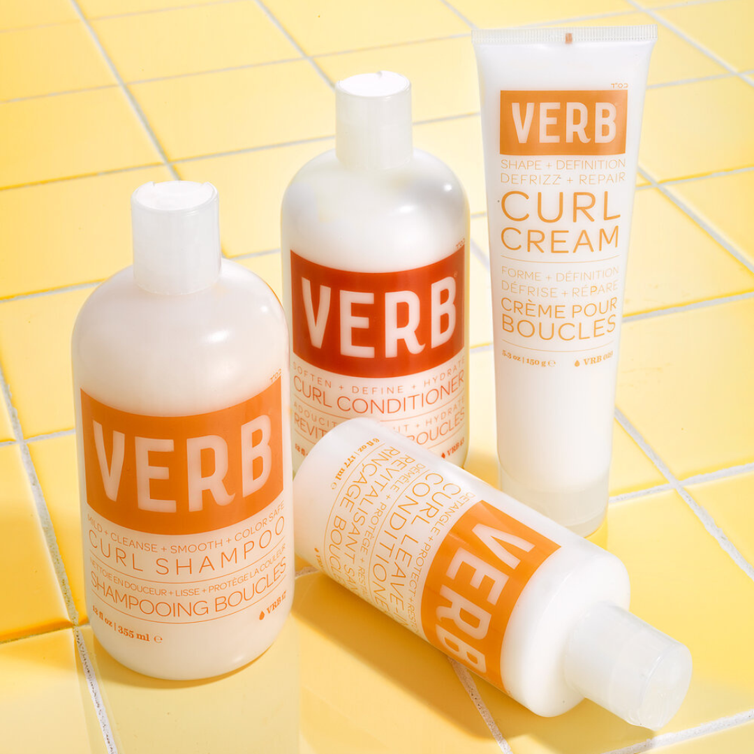 Verb® Shampoo Rizos 355 ml – Limpieza suave e hidratación para ondas y rizos