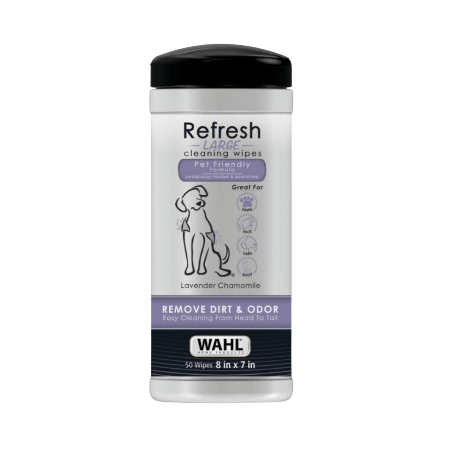 Toallitas de Limpieza Wahl Home para Perros - Lavanda y Manzanilla