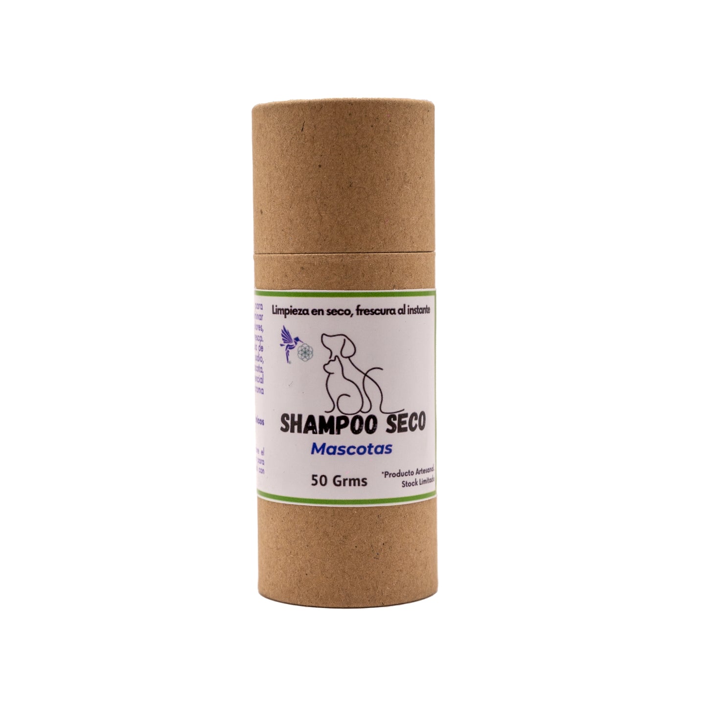 Shampoo Seco Natural para Mascotas – 50 g
