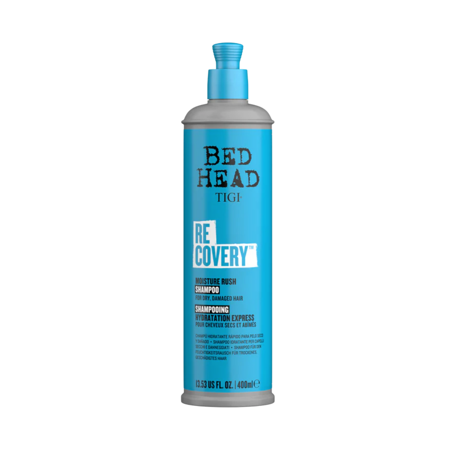 Tigi Bed Head Recovery – Shampoo Hidratante Cabello Seco 400 ml