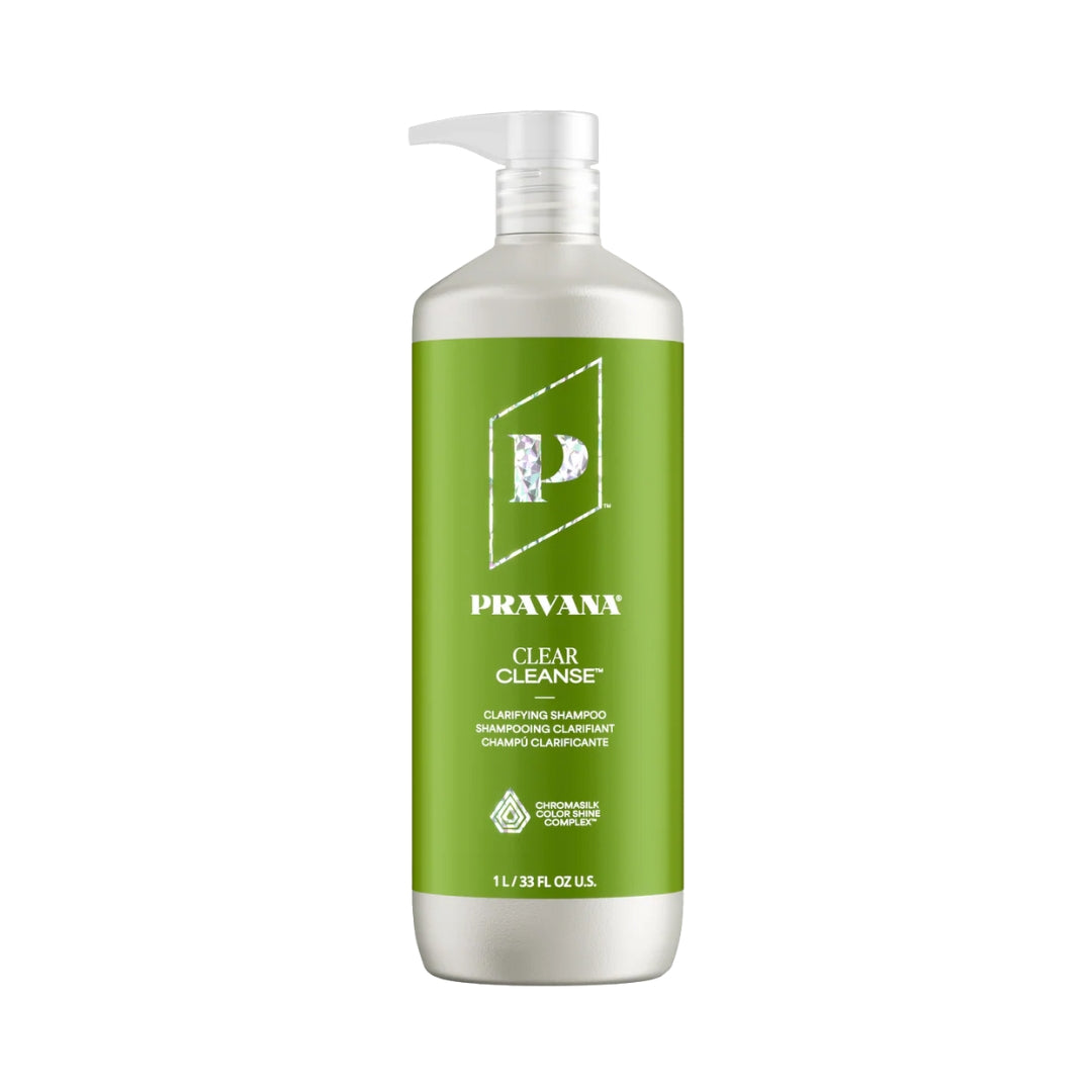 Pravana Clear Cleanse Shampoo 1000ml – Champú Clarificante y Protector del Color