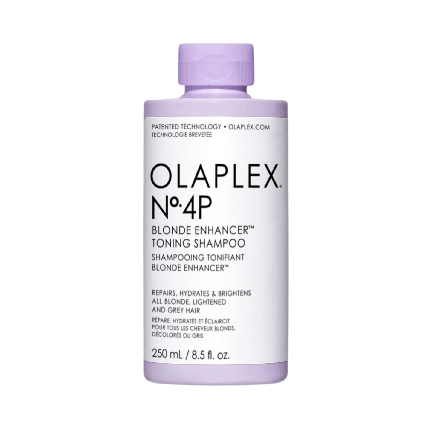 Olaplex Nº4P Blonde Enhancer Toning Shampoo – Shampoo Matizante y Fortalecedor 250 ml
