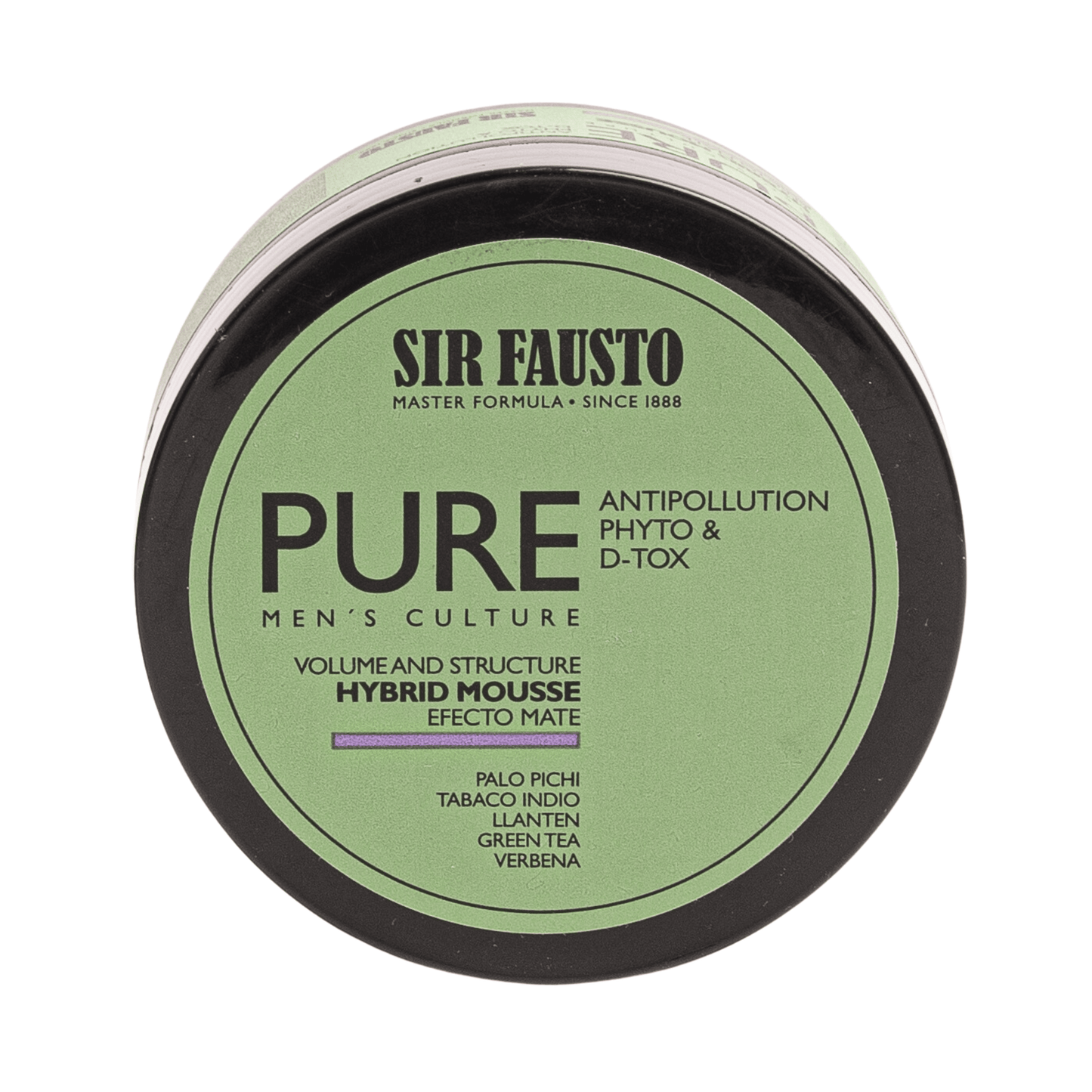 Hybrid Mousse Pure D-Tox 100 ml – Volumen y fijación ligera