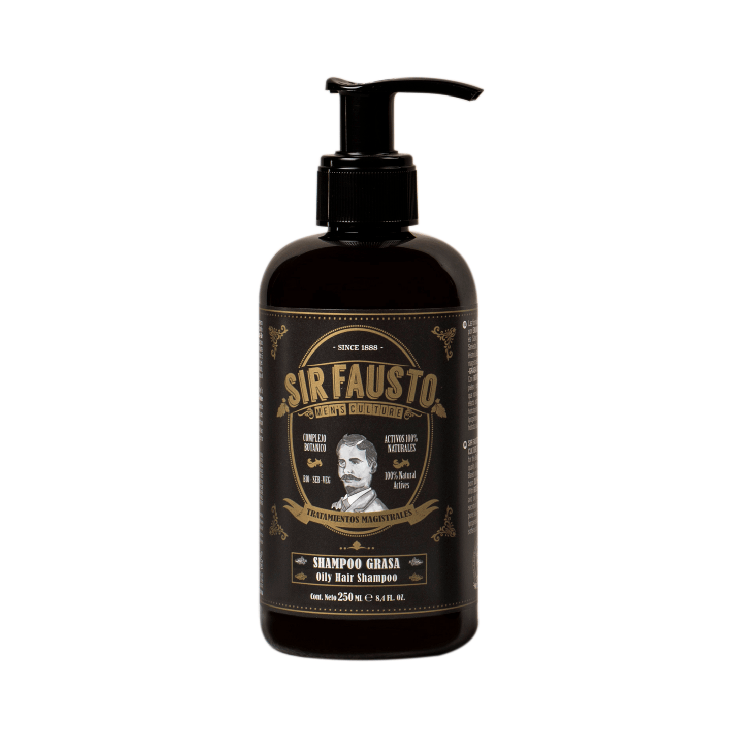 Shampoo Grasa Sir Fausto 500 ml – Control de sebo y frescura prolongada
