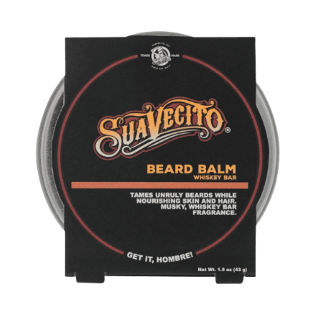 Bálsamo para Barba Suavecito Whiskey Bar 42 g – Control & Aroma Intenso