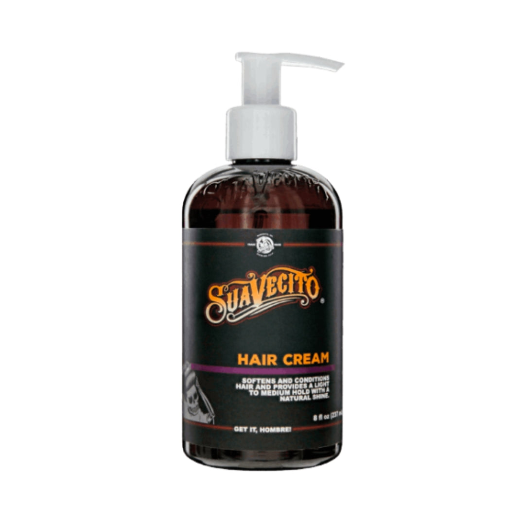 Suavecito Crema de Peinado 237 ml – Estilo Natural y Cabello Suave Todo el Día