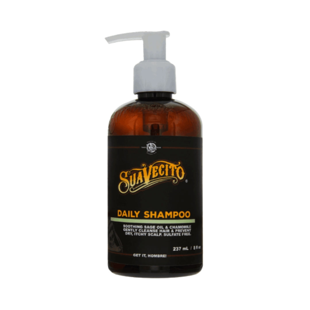 Suavecito Daily Shampoo 237 ml – Limpieza Suave y Cuero Cabelludo Equilibrado