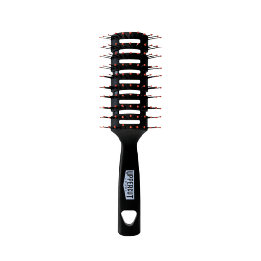 Uppercut Deluxe – Cepillo Vent Negro y Rojo