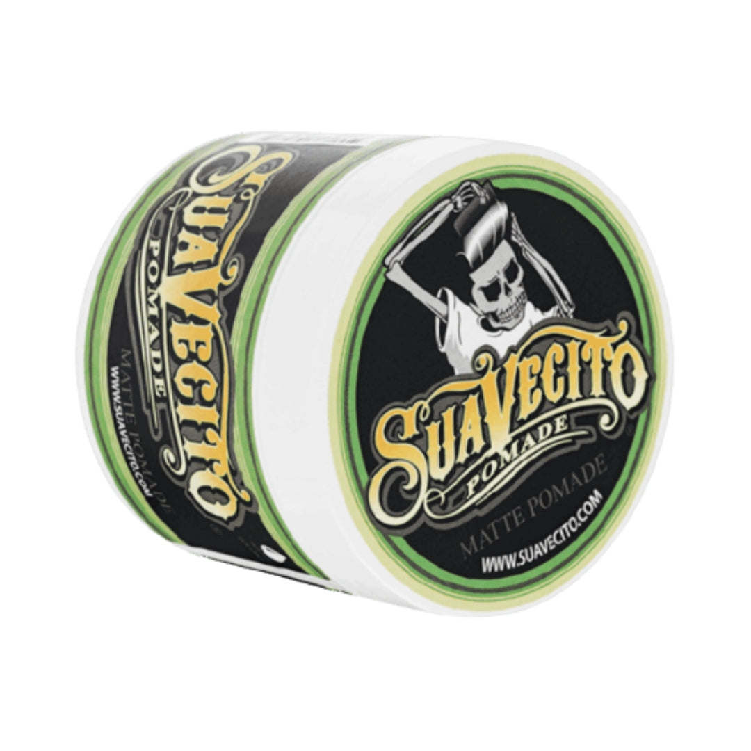 Suavecito Pomade Matte 113 g – Fijación Duradera con Acabado Natural