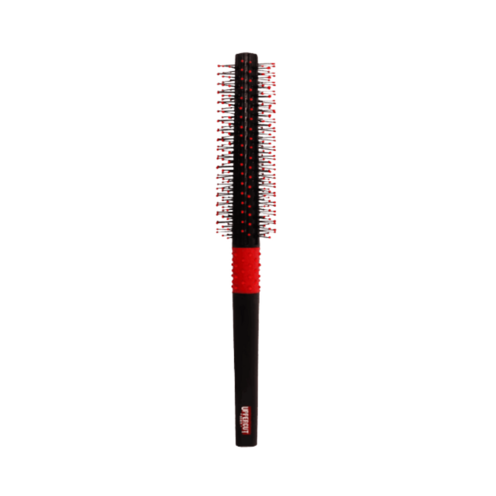 Uppercut Deluxe Cepillo Quiff Roller – Negro y Rojo