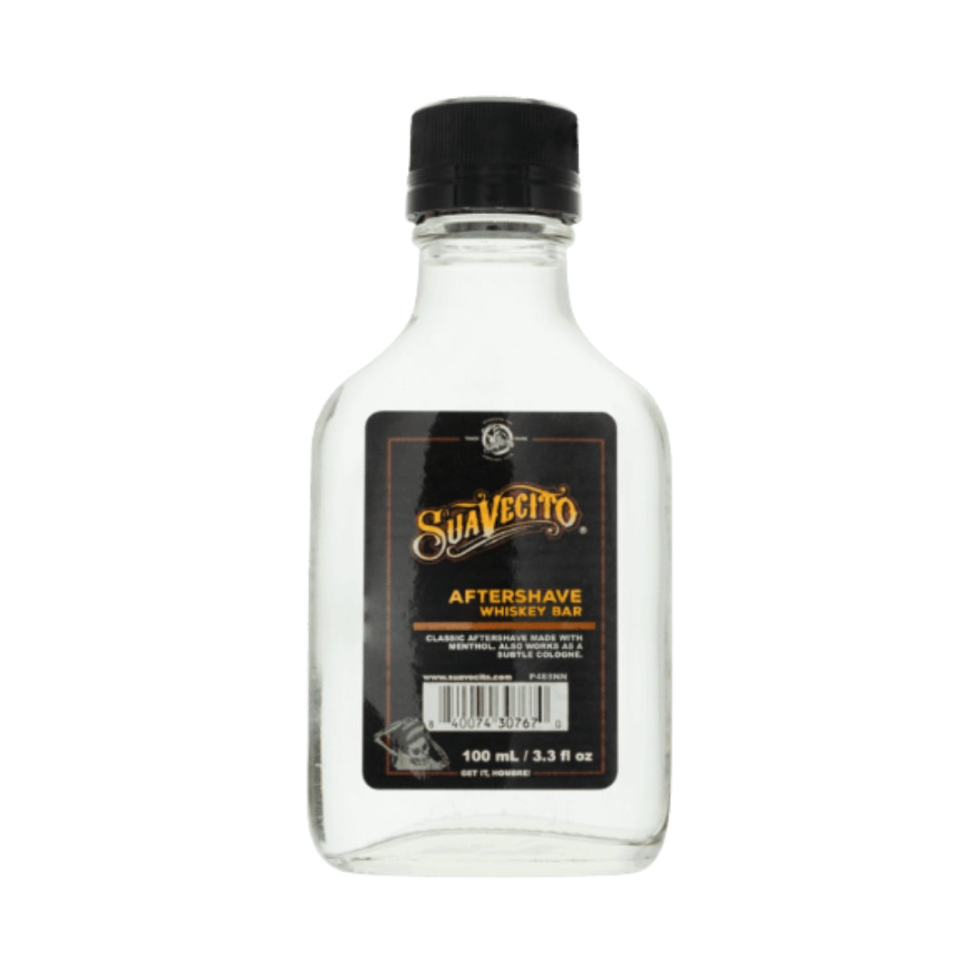 After Shave Suavecito Whiskey Bar 100ml – Estilo Clásico con Toque Ahumado