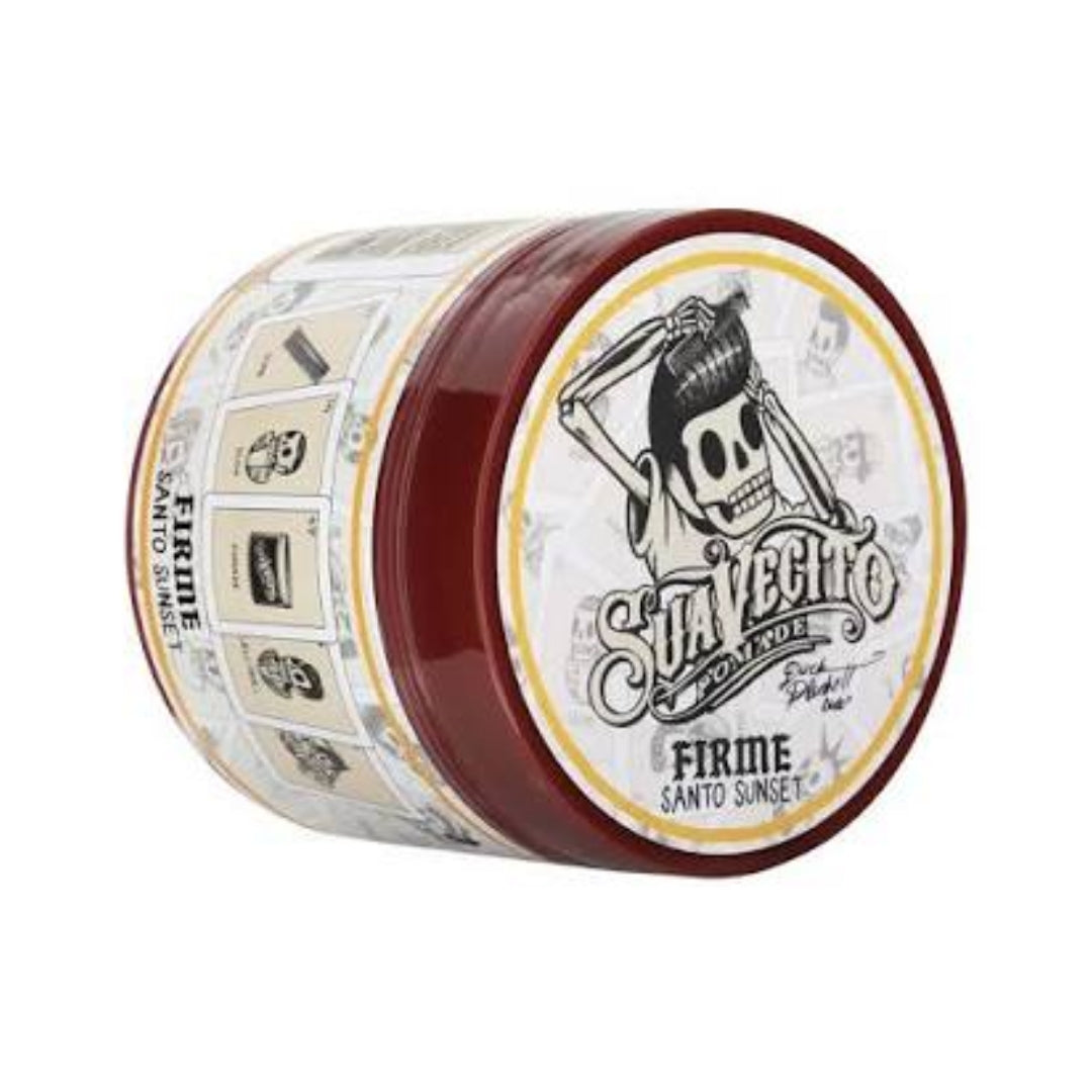 EDICIÓN LIMITADA SANTO SUNSET POMADA FIRME (STRONG HOLD) 113G – Suavecito