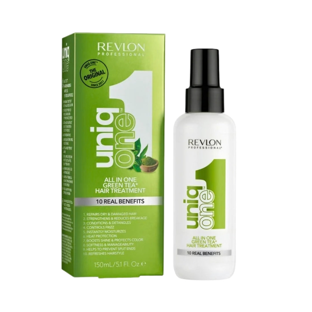 Tratamiento Capilar Sin Enjuague UniqOne Green Tea 150 ml | Revlon Professional