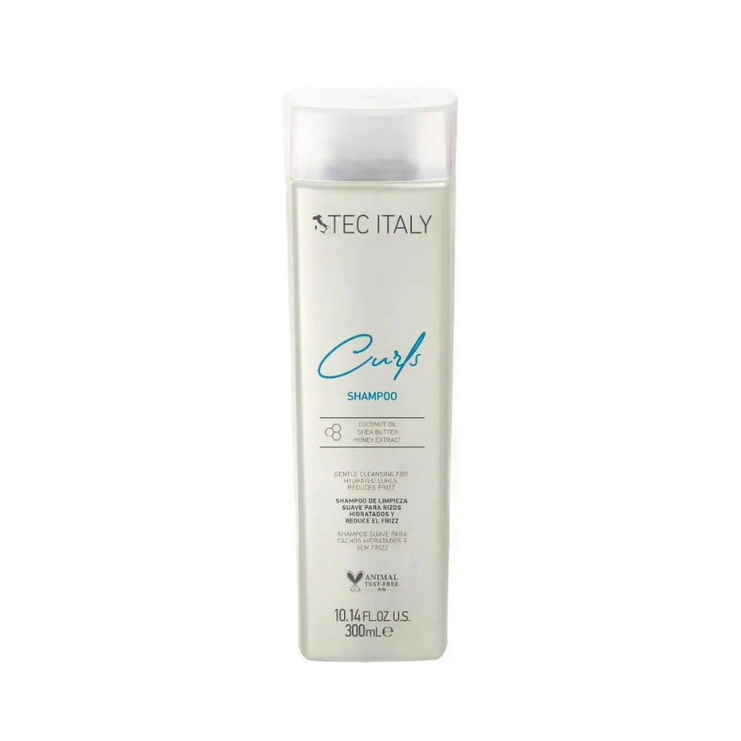 Curls Shampoo para Cabello Rizado y Ondulado 300 ml | TEC ITALY