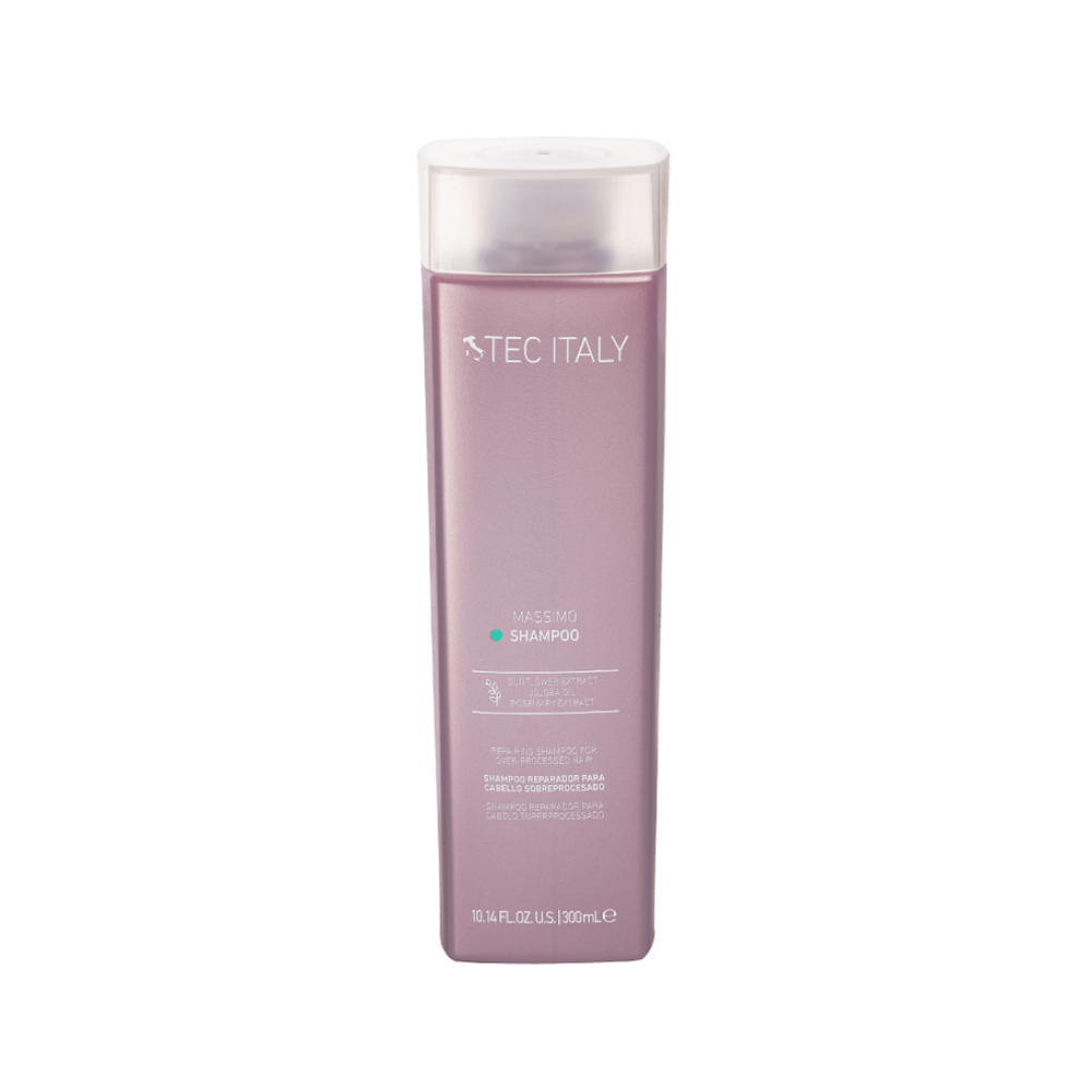 Massimo Shampoo para Cabello Sobreprocesado 300 ml | TEC ITALY
