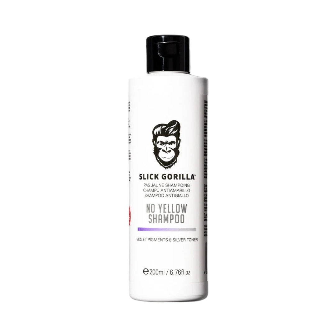No Yellow Shampoo 200 ml – Matizador Anti Amarillo – Slick Gorilla