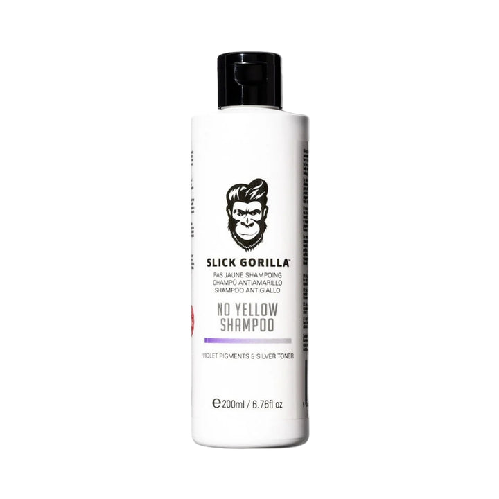 No Yellow Shampoo 200 ml – Matizador Anti Amarillo – Slick Gorilla