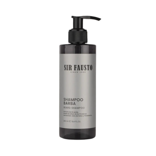 Shampoo para Barba Sir Fausto 500 ml – Limpieza profunda e hidratación prolongada
