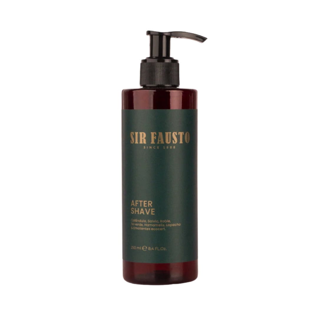 After Shave Sir Fausto 250 ml – Hidratación, frescura y reparación post-afeitado