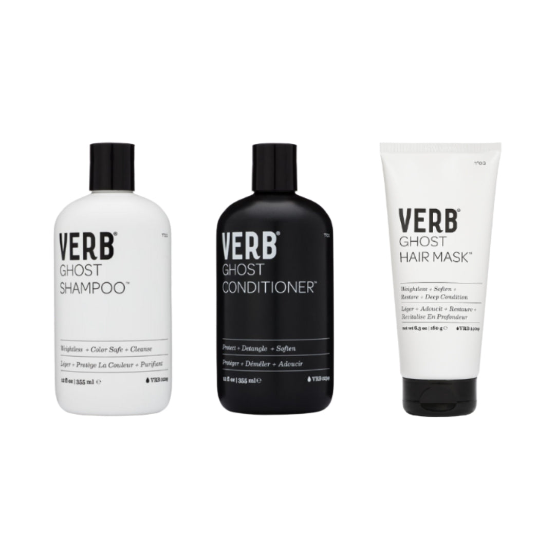 Kit Verb® Ghost – Hidratación ligera y brillo sin peso
