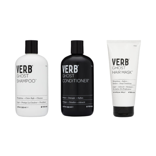 Kit Verb® Ghost – Hidratación ligera y brillo sin peso