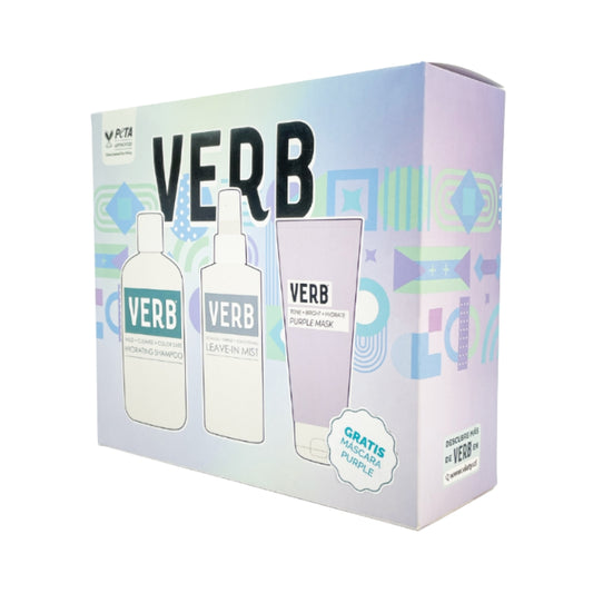 Kit Verb® Rubios – Hidratación, brillo y neutralización del tono