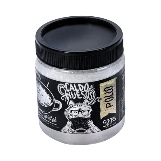 Caldo de Huesos de Pollo para Perros y Gatos – 500 ml