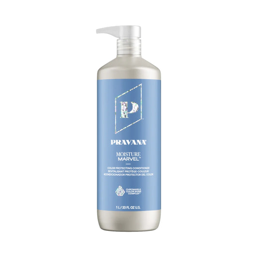 Pravana Moisture Marvel Acondicionador 1000 ml – Hidratación y Protección del Color