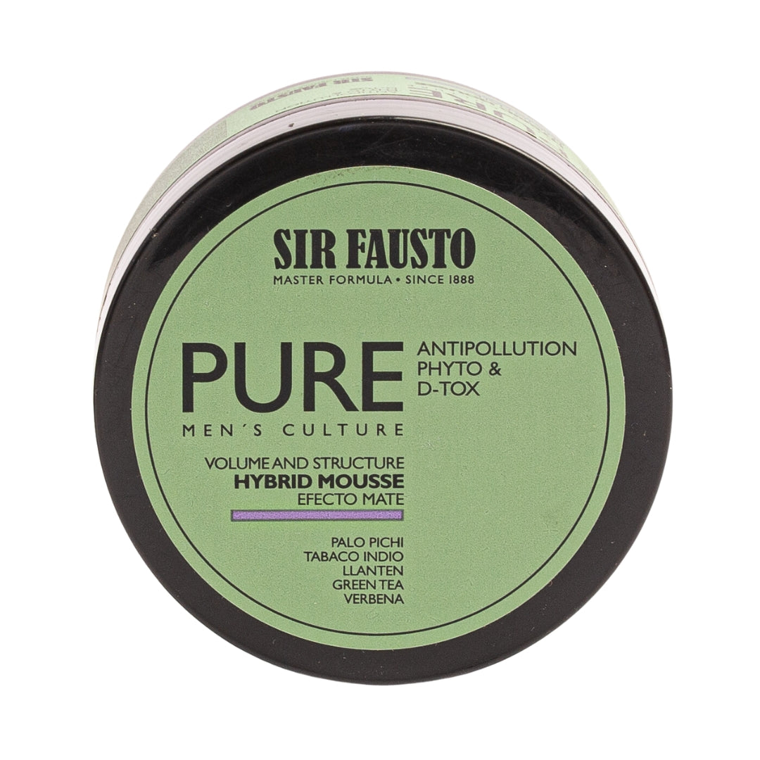 Hybrid Mousse Pure D-Tox 200 ml – Volumen y fijación ligera
