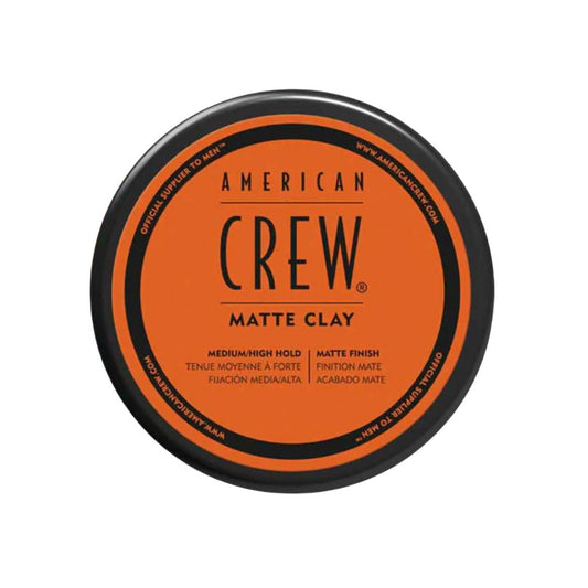 Matte Clay 85 g – Fijación Texturizada con Acabado Mate | American Crew