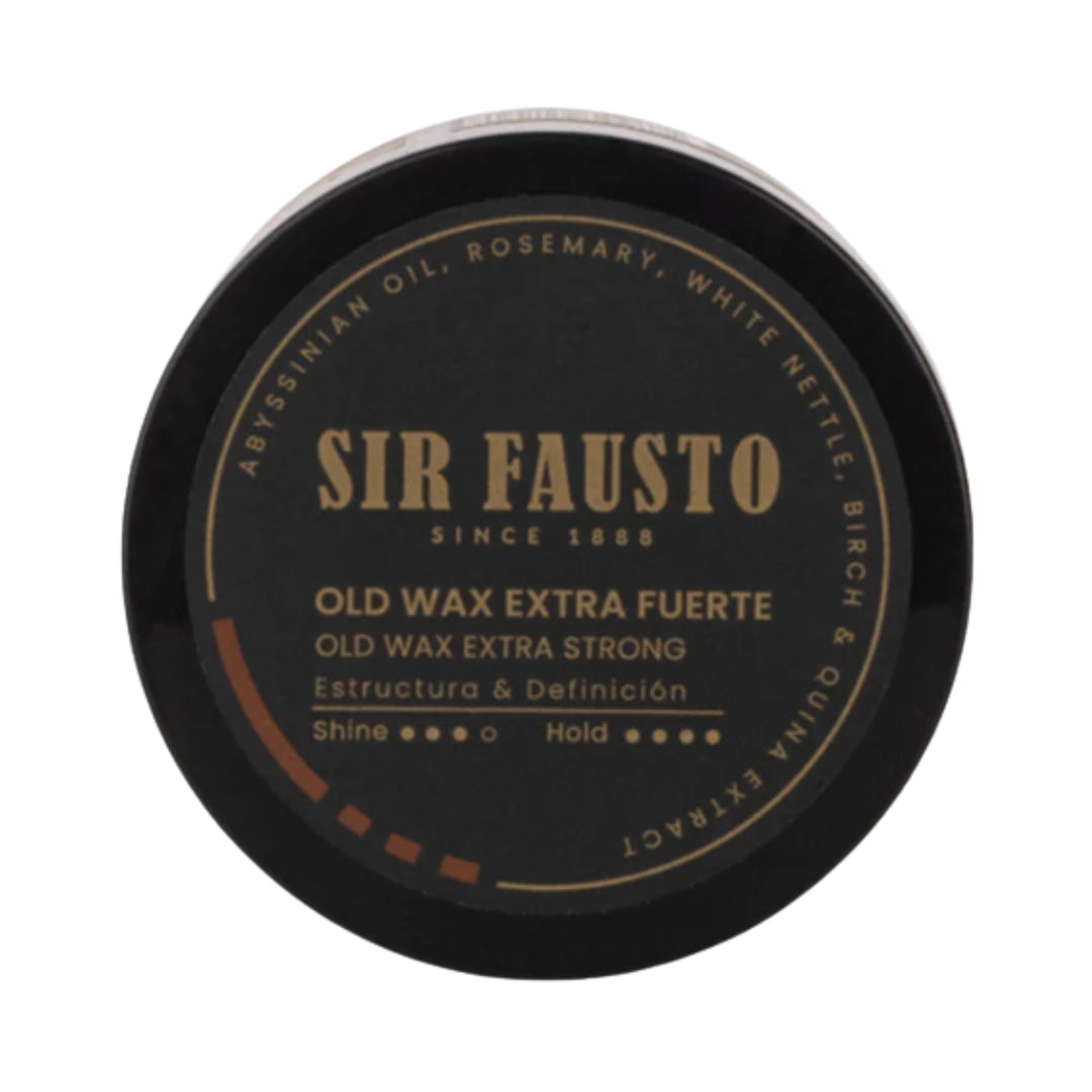 Old Wax Extra Fuerte 100 g – Cera de fijación alta para cabellos rebeldes
