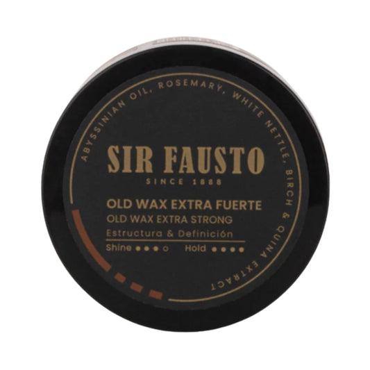 Old Wax Extra Fuerte 100 g – Cera de fijación alta para cabellos rebeldes