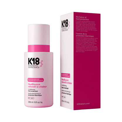 K18 Heat Bounce – Protector Térmico y Acondicionador Leave-In (118 ml)