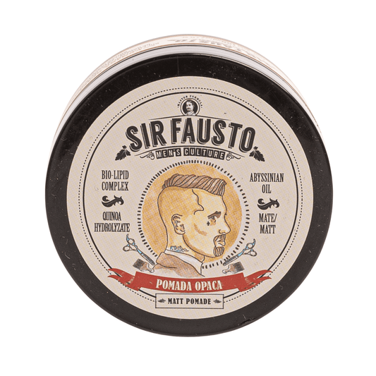 Crema para Peinar Pomada Opaca de Sir Fausto  100 gr