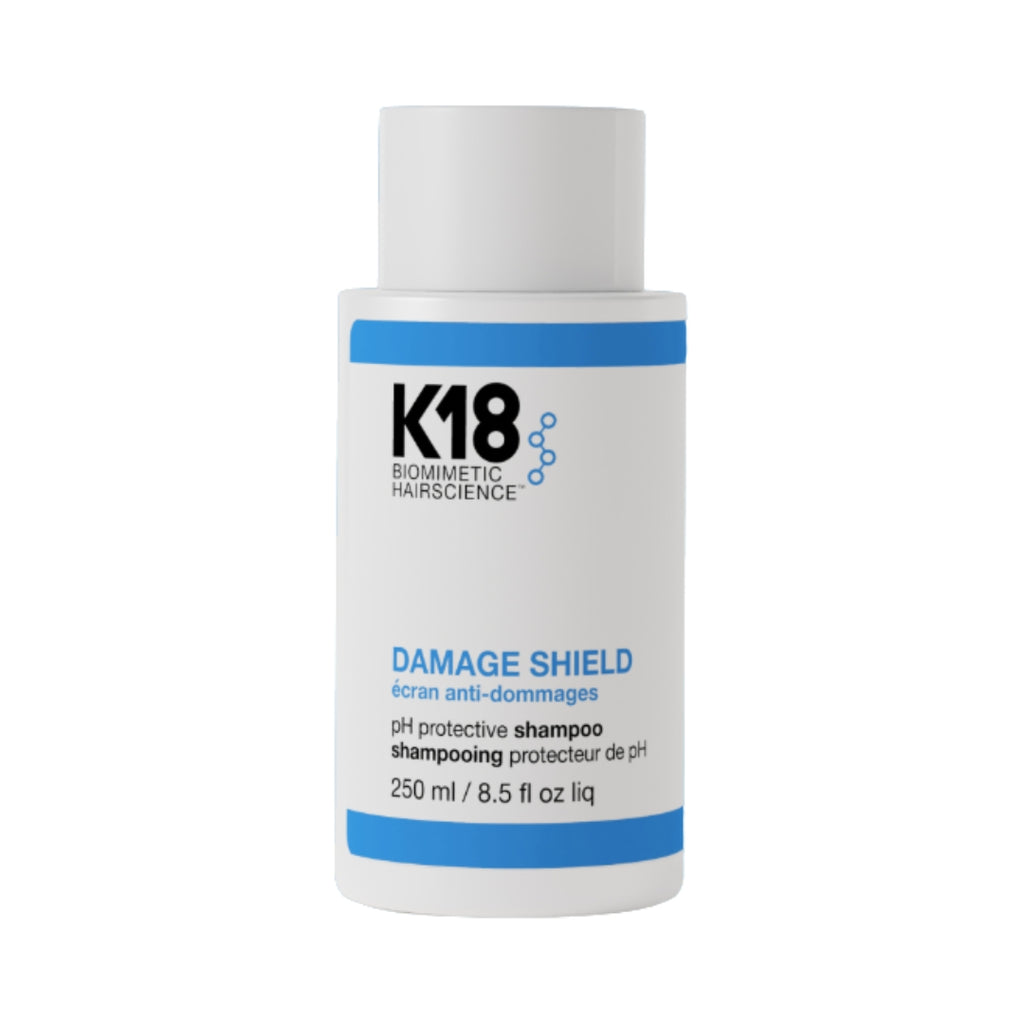K18 Damage Shield pH Protective Shampoo 250ml – Limpieza Suave y Reparadora