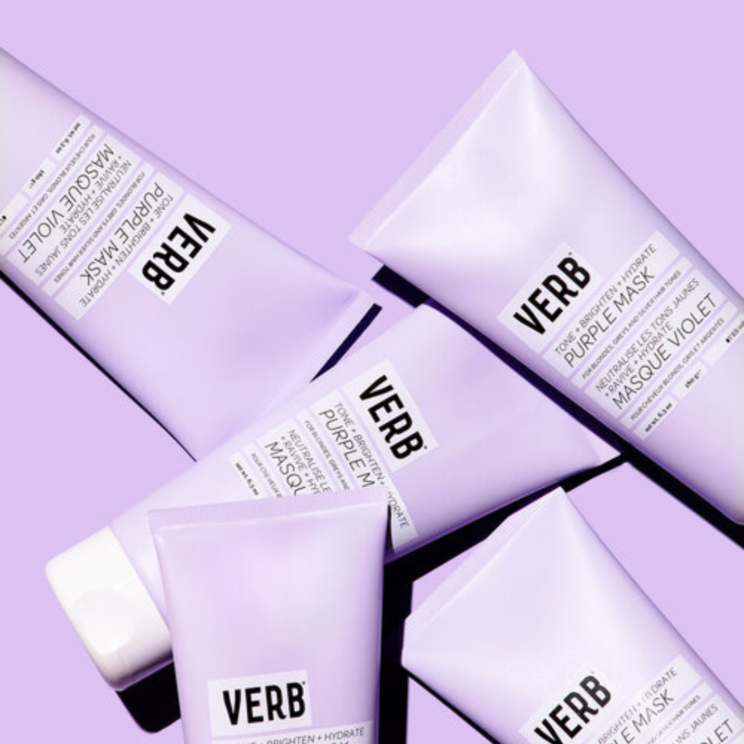 Verb® Máscara Violeta 180 g – Matiza, hidrata y suaviza rubios, grises y platinados