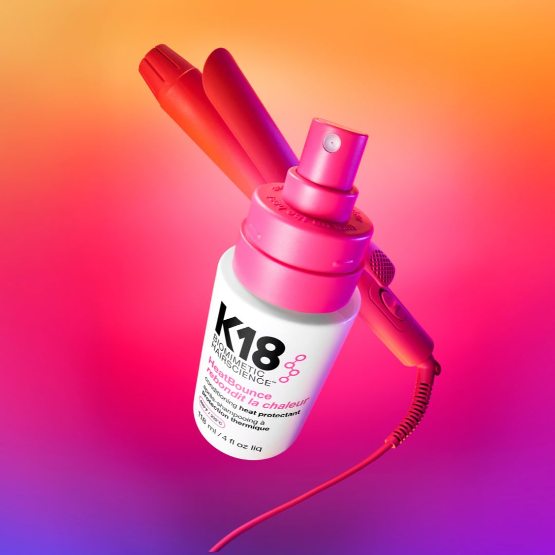 K18 Heat Bounce – Protector Térmico y Acondicionador Leave-In (118 ml)