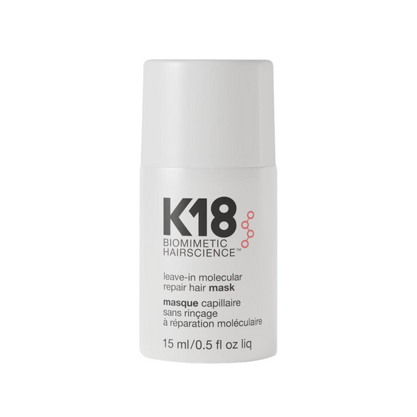 K18 Leave-In Molecular Repair Mask 15ml – Reparación Profunda en 4 Minutos