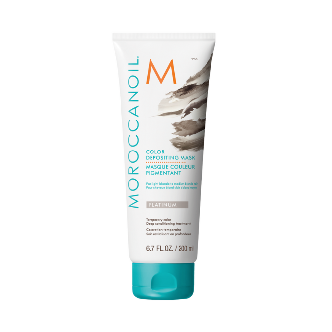 Moroccanoil Máscara con Color Platinum – 200 ml