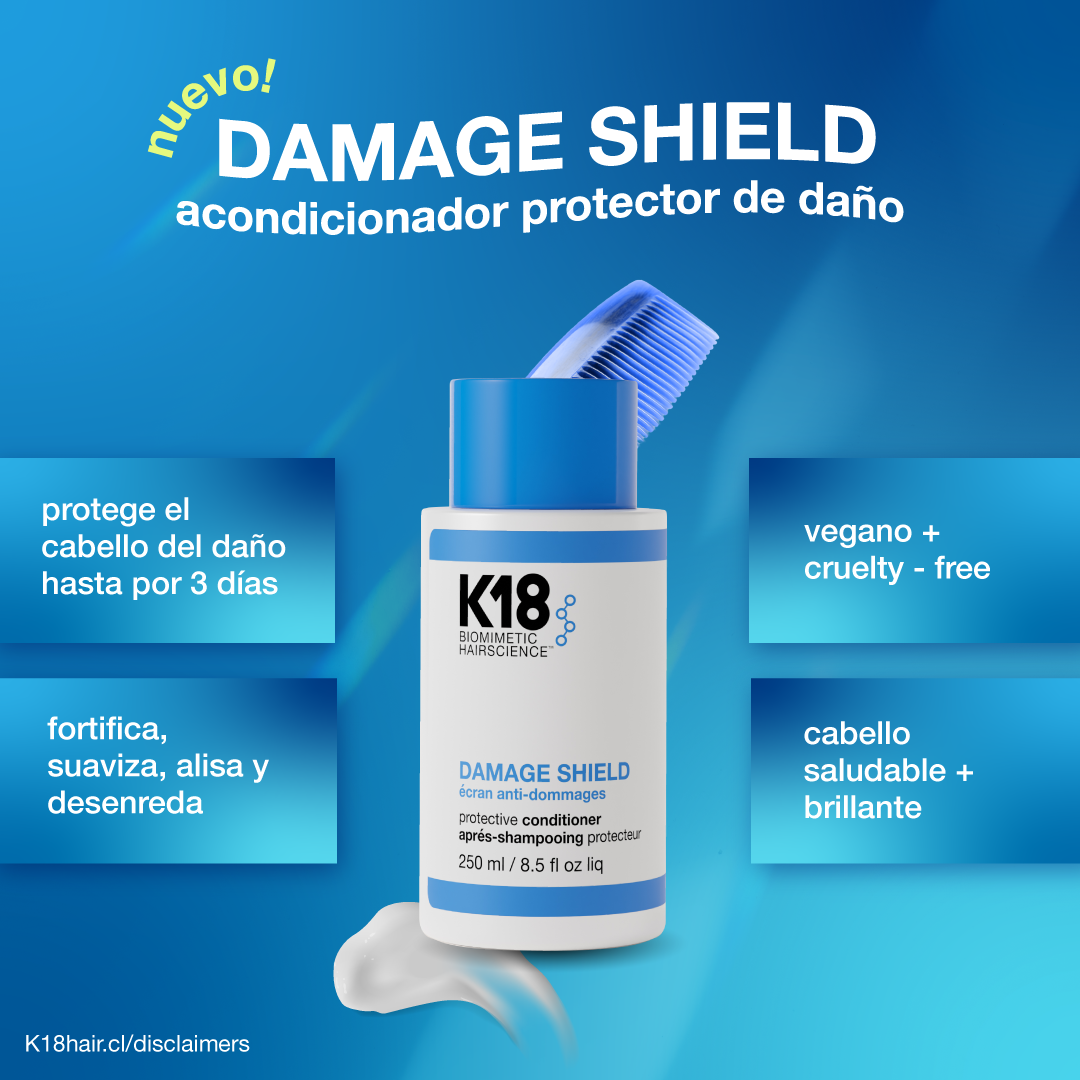 K18 Damage Shield Conditioner 250ml – Protección y Reparación Avanzada