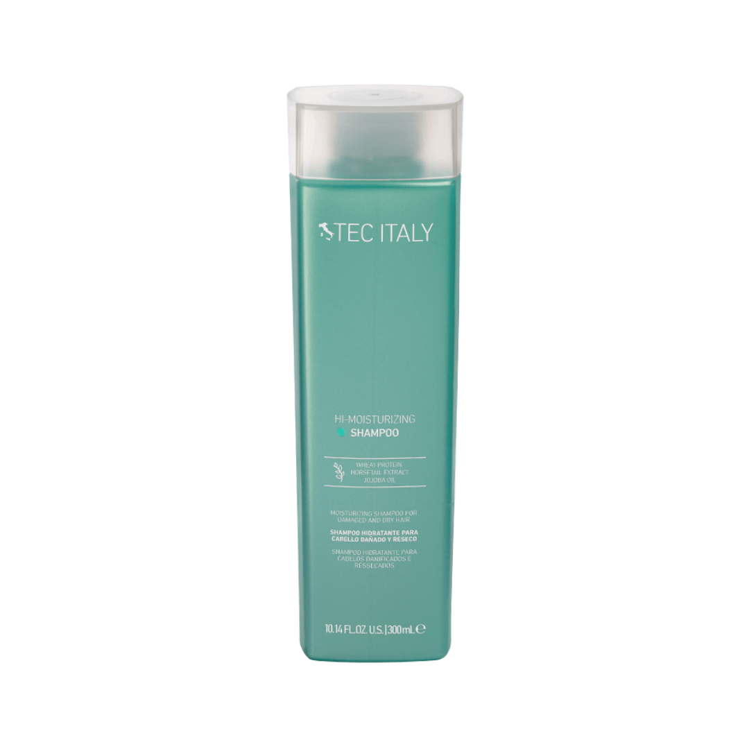 Shampoo HI-Moisturizing para Cabello Dañado y Reseco 300 ml | TEC ITALY