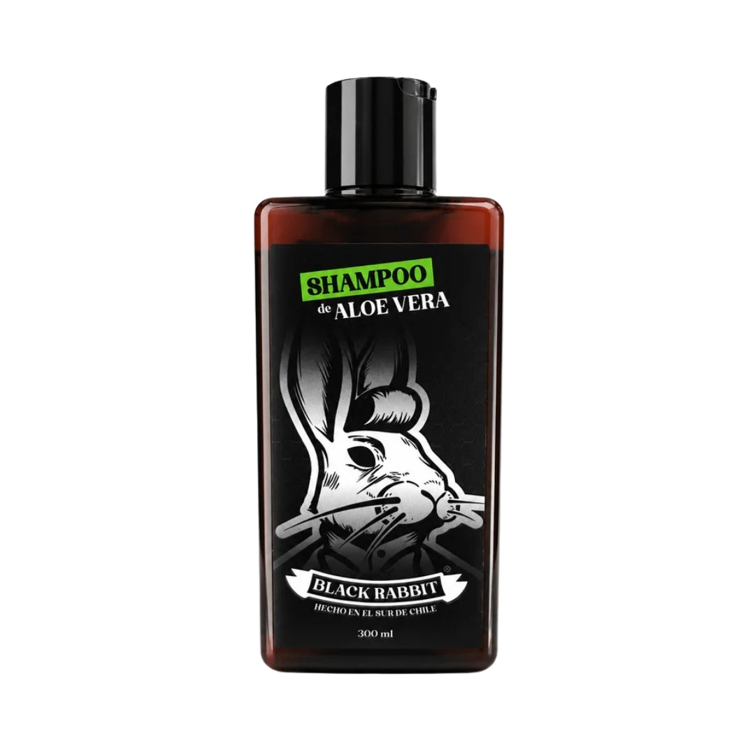 Shampoo de Aloe Vera Limpieza Cuero Cabelludo 300 ml - Black Rabbit