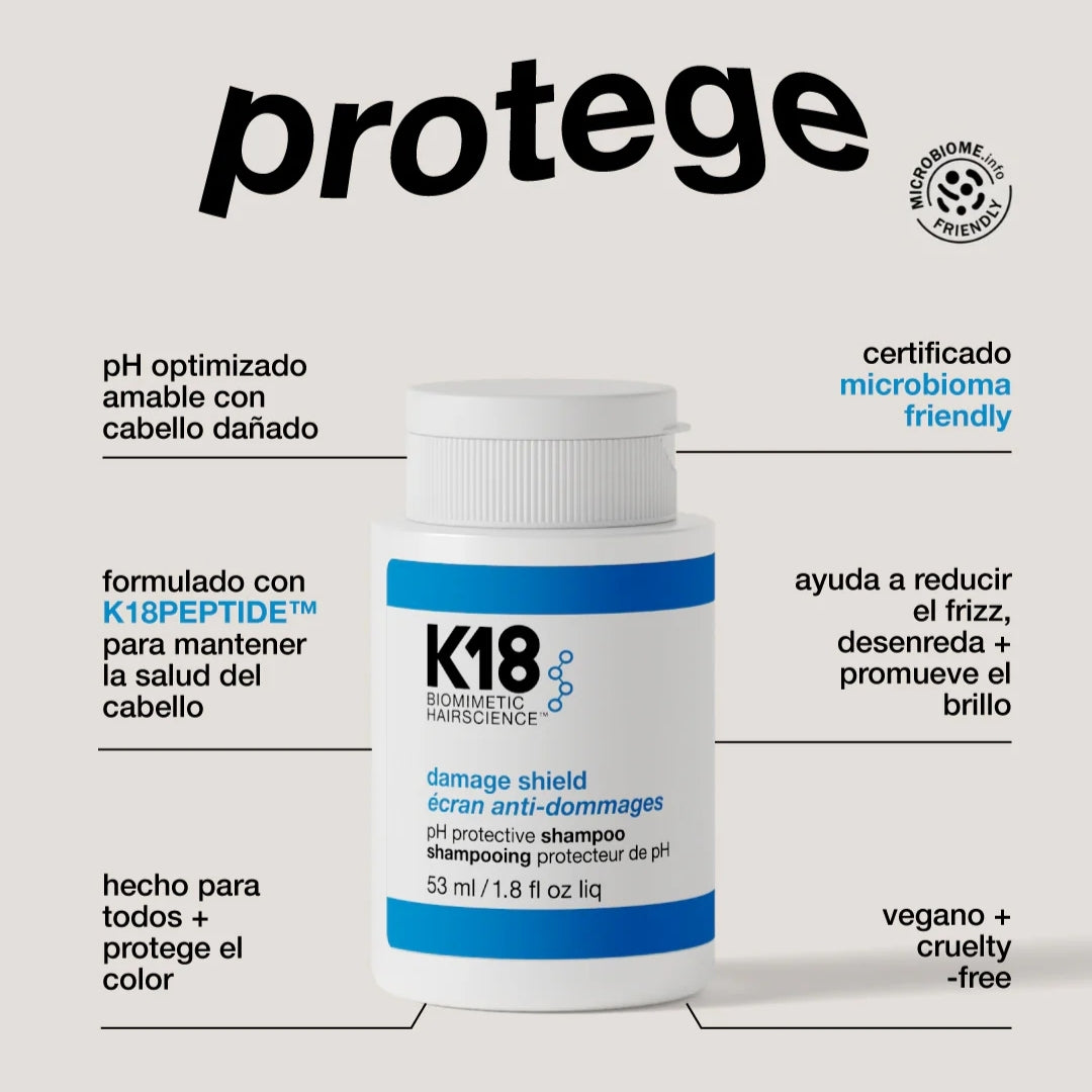 K18 Mini Damage Shield pH Protective Shampoo 53 ml