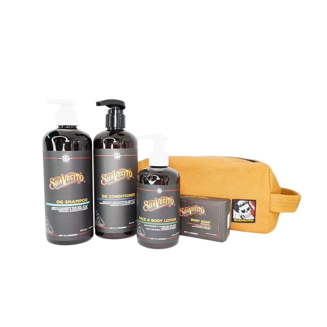 Kit de Limpieza OG con Neceser - Suavecito