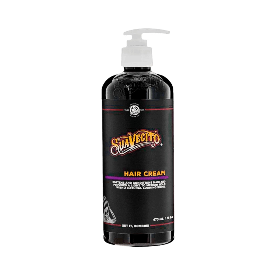 Suavecito Crema de Peinado 473 ml – Estilo Natural y Cabello Suave Todo el Día