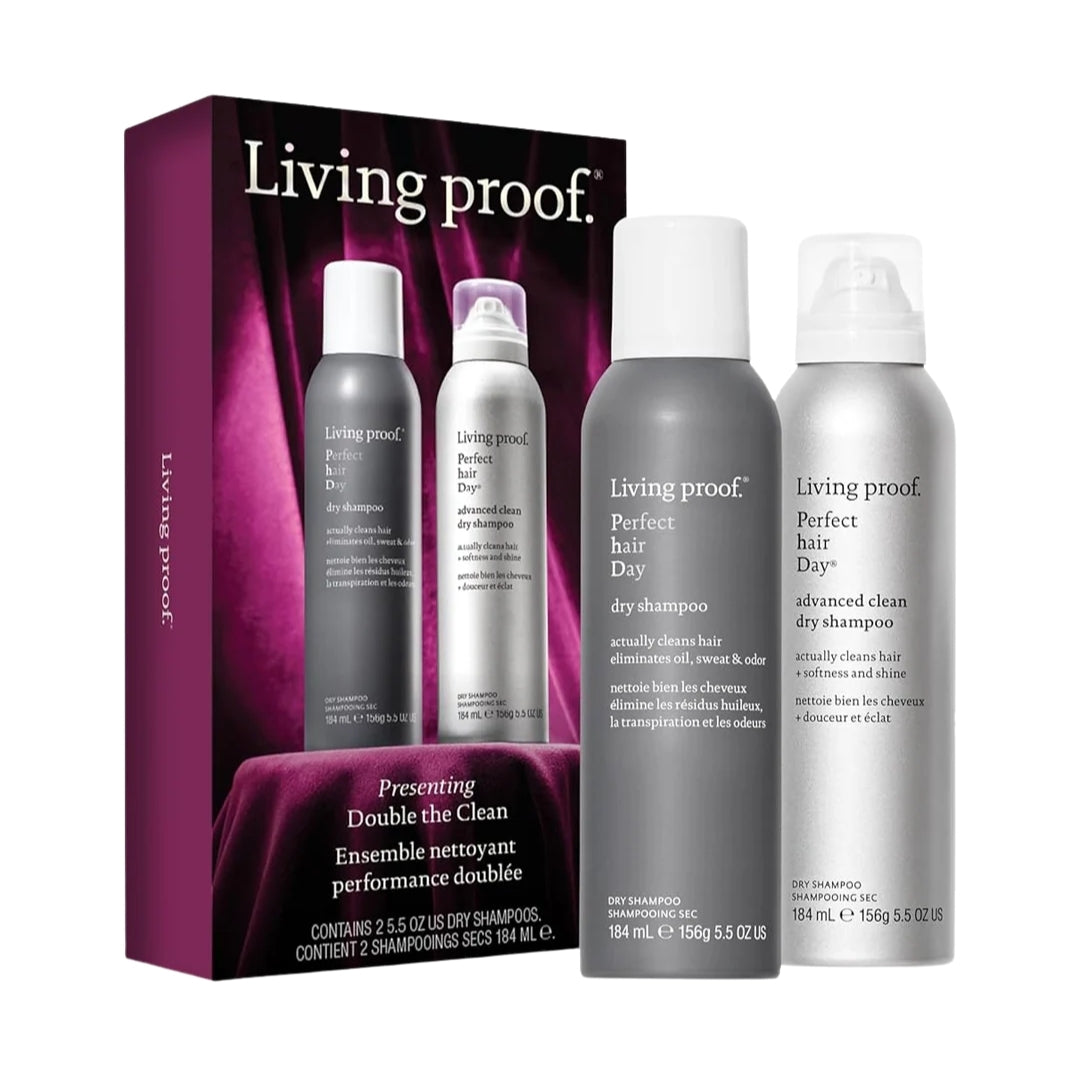 Kit Dry Shampoo Double The Clean – Living Proof