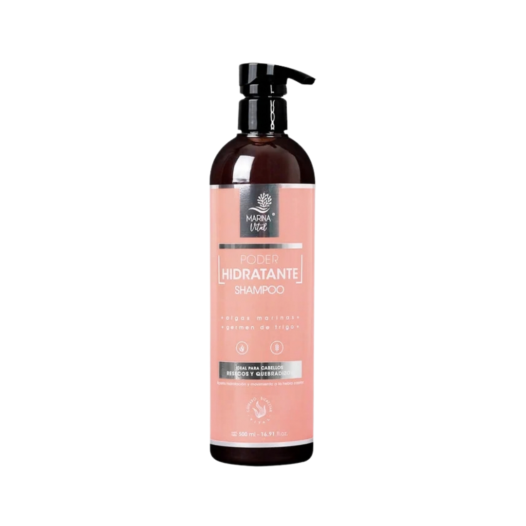 Shampoo Poder Hidratante 500 ml | Marina Vital