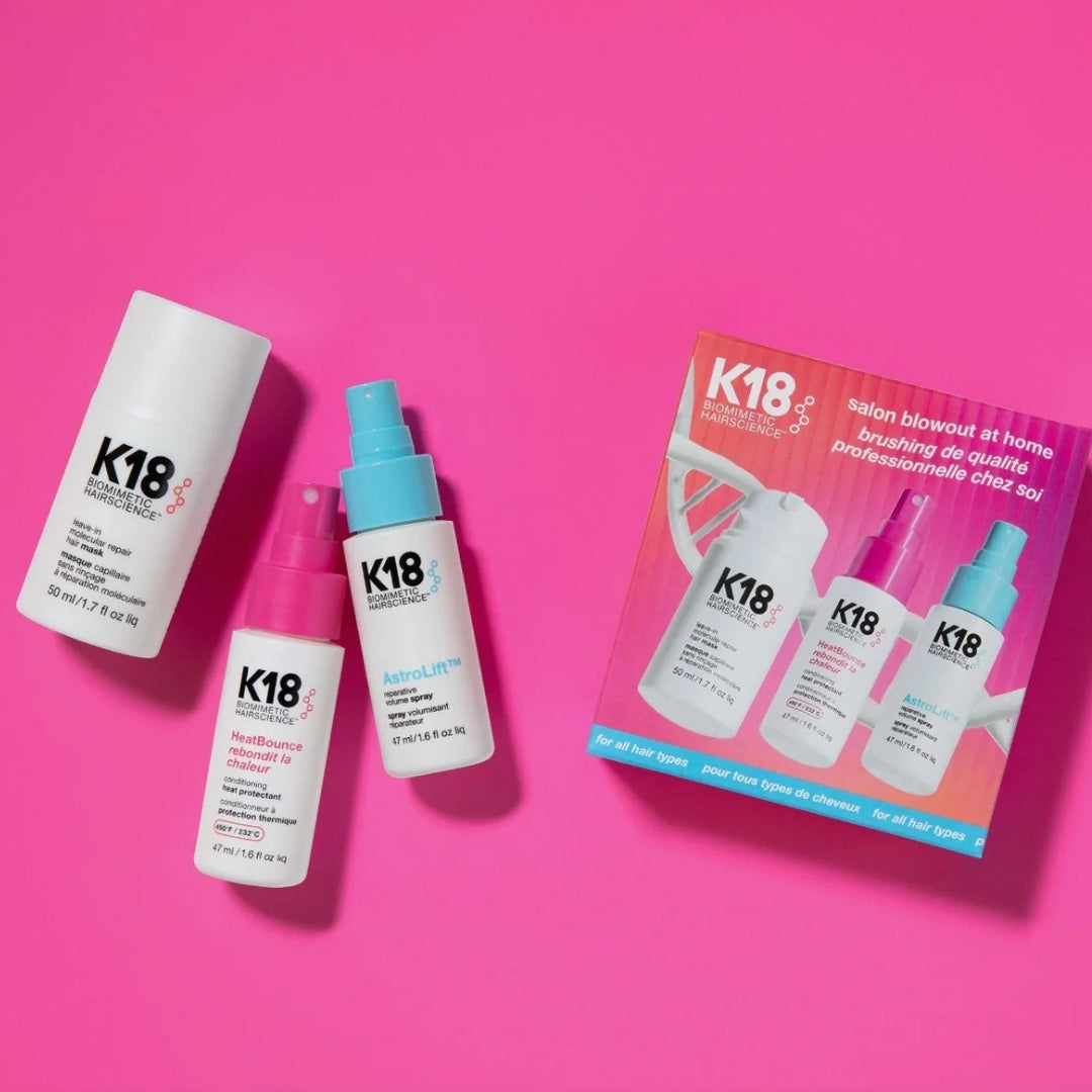 Kit Salon Blowout at Home – Reparación y Styling Profesional – K18