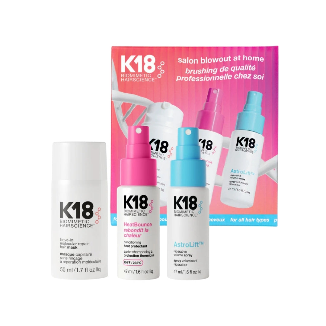 Kit Salon Blowout at Home – Reparación y Styling Profesional – K18