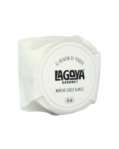 Alfajor Manjar Choco Blanco 60 g - Lagoya Gourmet